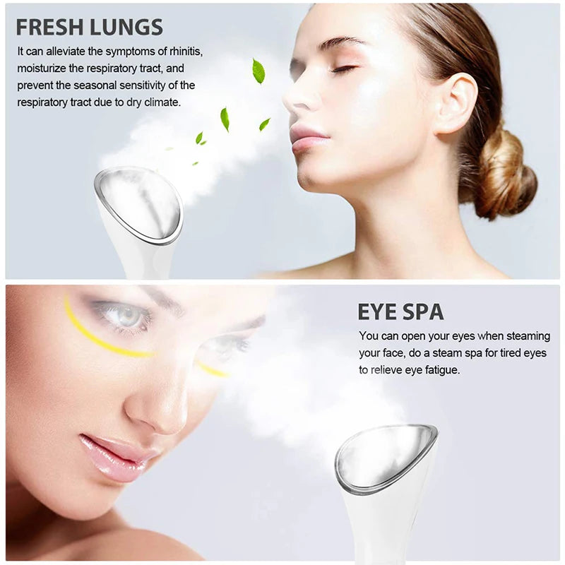 Face Steamer Machine Spa Sprayer Sauna Facial Humidifier Skin Care Facial Vaporizer Vapeur Visage Nebulizador Limpiador Digester