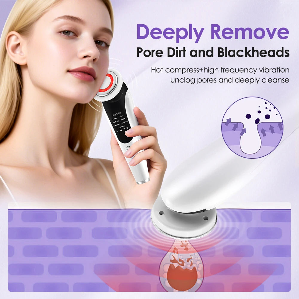 7 in 1 Multifunctional Facial Lifting Machine Skin Care SPA Face Skin Rejuvenation Beauty Instrument