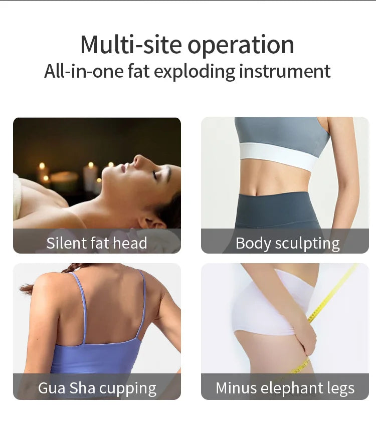 Ultrasonic Body Slim Beauty Instrument 40K Cavitation Fat Machine Lipo Mini RF Skin Care Tightening Beauty Device Face Massagers