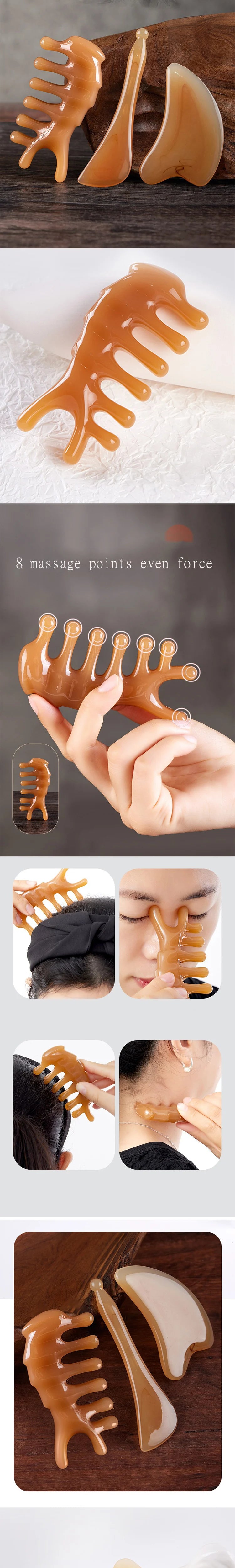 New Facial Roller Gua Sha Tools Facial Massager Gouache Scraper Gua Sha Visage LBHL13