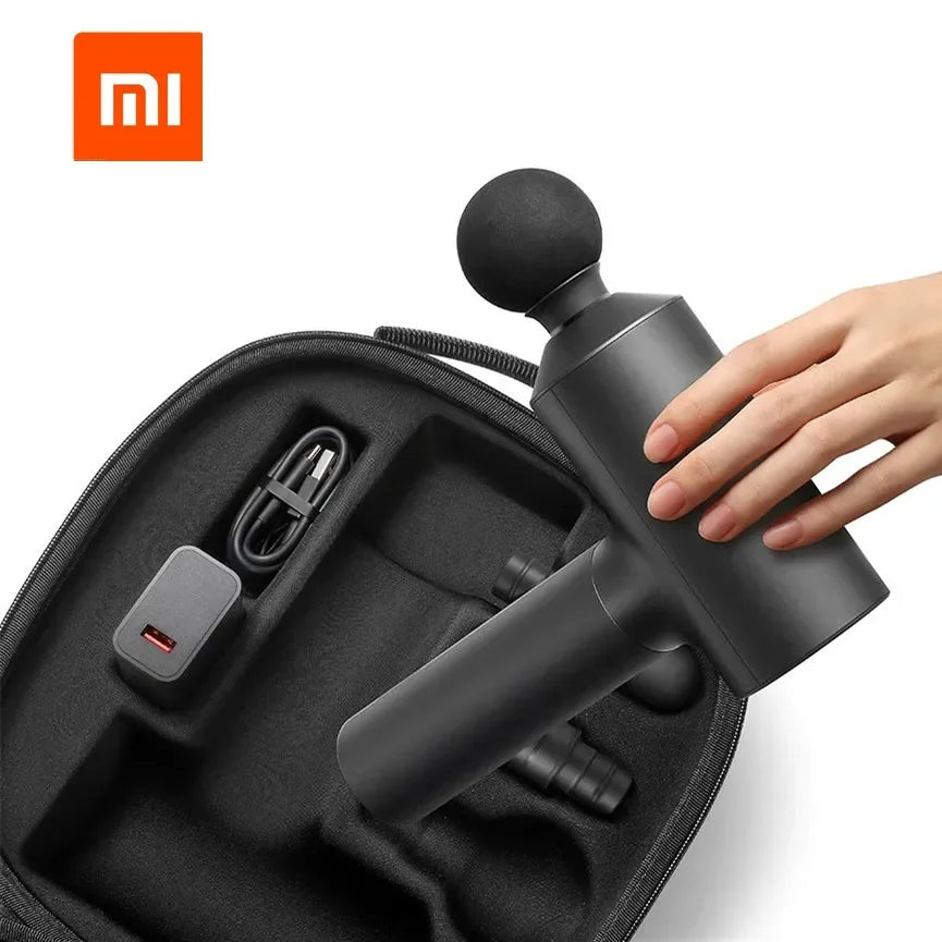 Xiaomi Mijia Massage Gun Electric Neck Massager Smart Hit Fascia Gun For Body Massage Relaxation Fitness Muscle Pain Relief