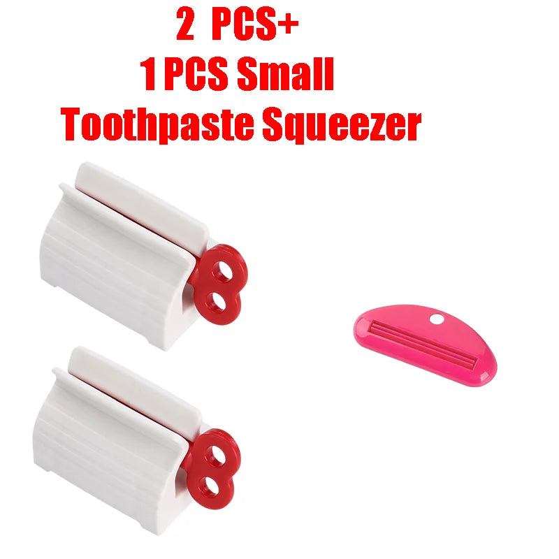 Toothpaste Tube Squeezer Efficient and Hassle-Free Cosmetics Press Facial Cleanser Rolling Squeezing Dispenser