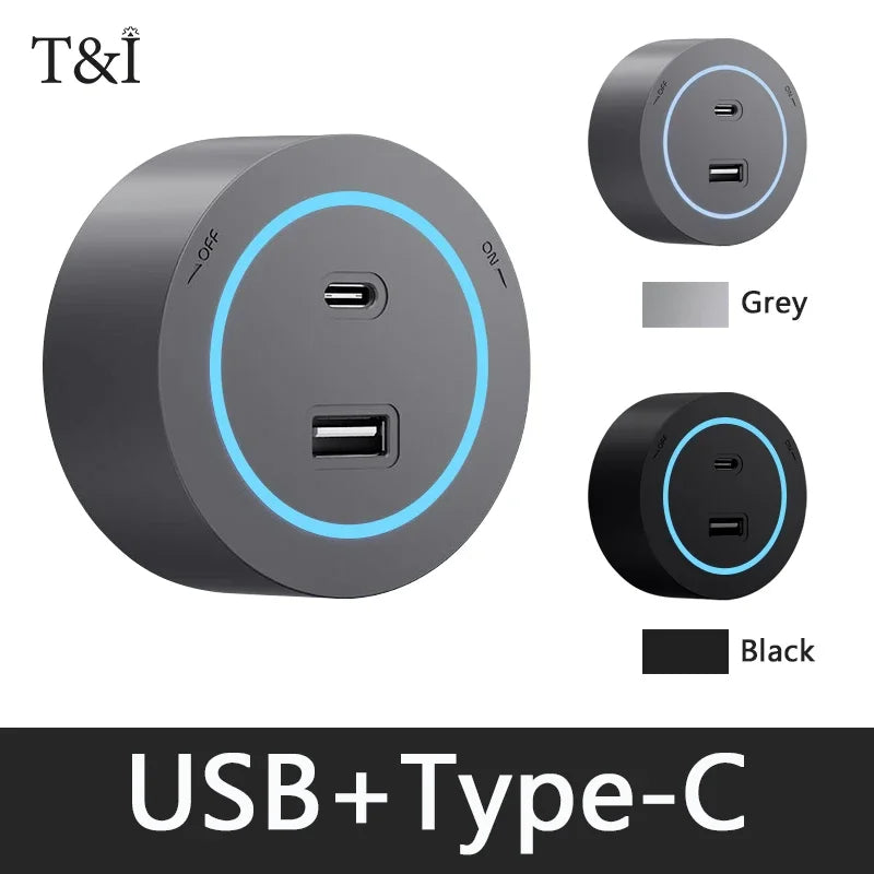 Socket power rail socket concealed concealed wall kitchen socket with EU, UK, and Korean universal plug adapter