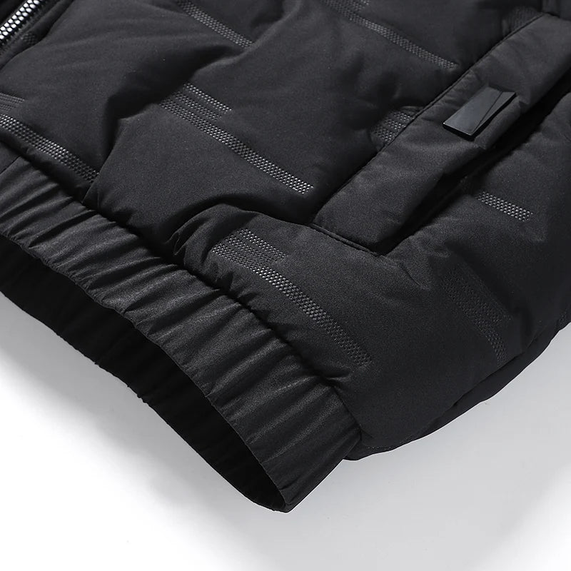 Semir Down Jacket Men Three-Proof Lightweight Short Jacket New Winter 2024 Warm Solid Color Versatile Collar Top