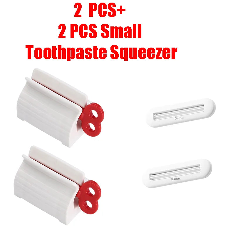 Toothpaste Tube Squeezer Efficient and Hassle-Free Cosmetics Press Facial Cleanser Rolling Squeezing Dispenser