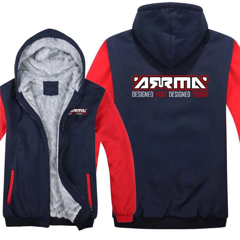 ARRMA Rc Hoodies Men Fashion Coat Pullover Fleece Liner Jacket ARRMA Rc Sweatshirts Hoody