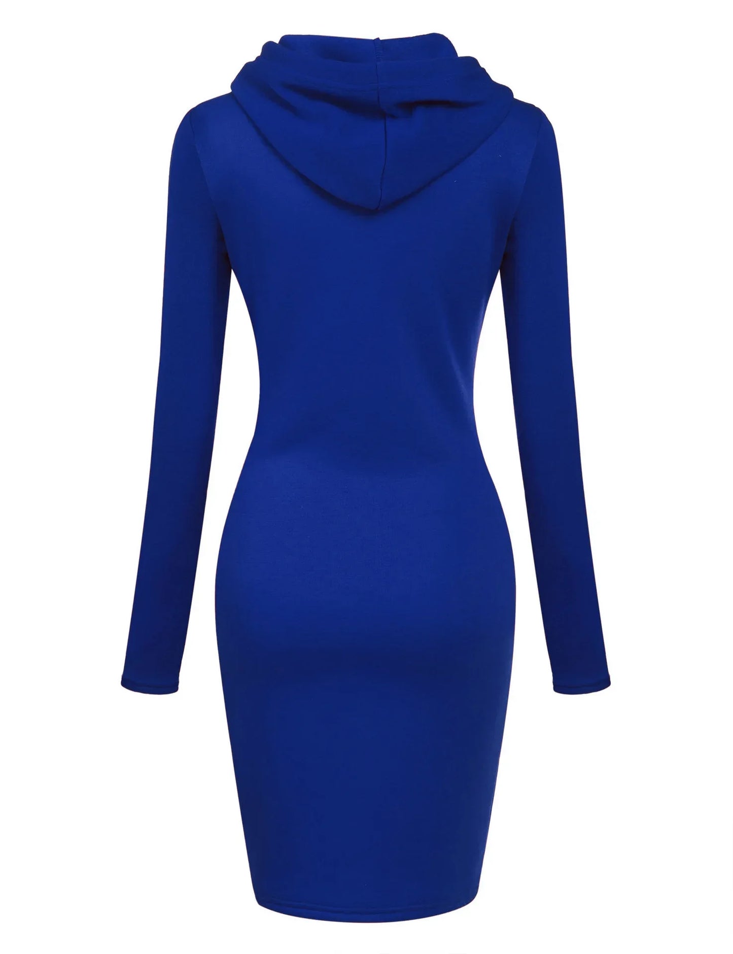 Ladies Autumn Attire Women's Hooded Dresses Hoodie - Style Sweatshirt Dresses for Women Tops in Ladies Clothing