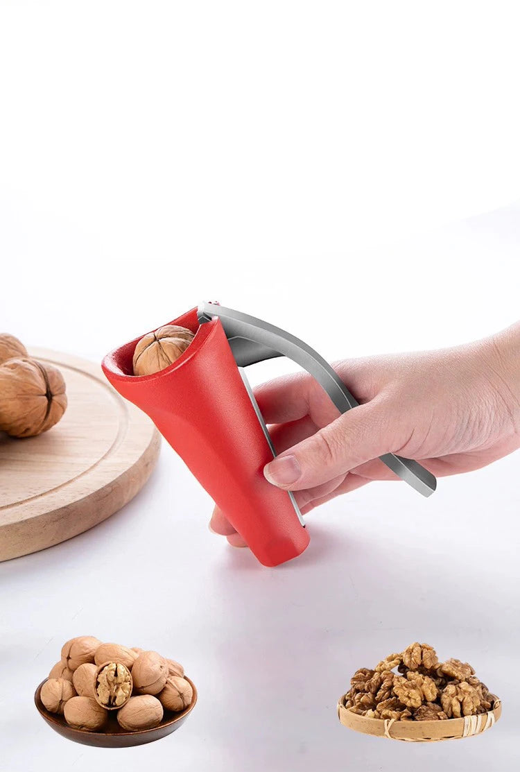 GIANXI Hazelnut Walnut Pliers Nut Cracker Chestnut Clip Sheller Opener Clamp Plier Funnel Shape Gadget Kitchen Accessories