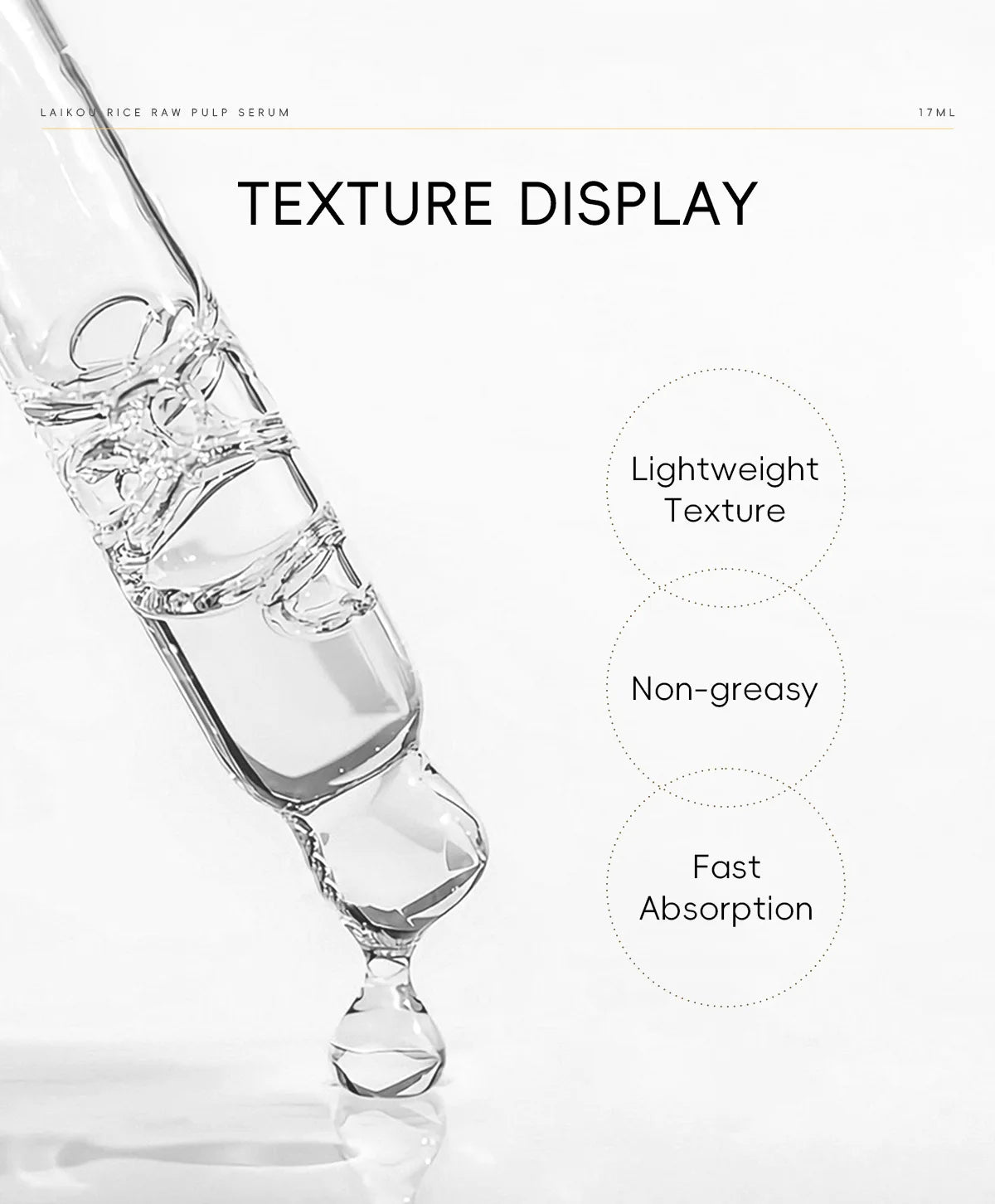 Rice Pore Shrinking Facial Serum Repairing Tightening Products Whitening Moisturizing Oil Control Skin Care Korean Cosmetics