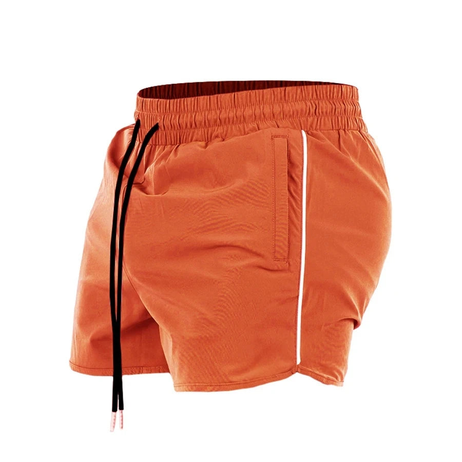 Men's Shorts 2023 Summer New Gym Jogging Exercise Shorts Men Sports Fitness Quick-drying Beach Multiple Pockets Running Shorts
