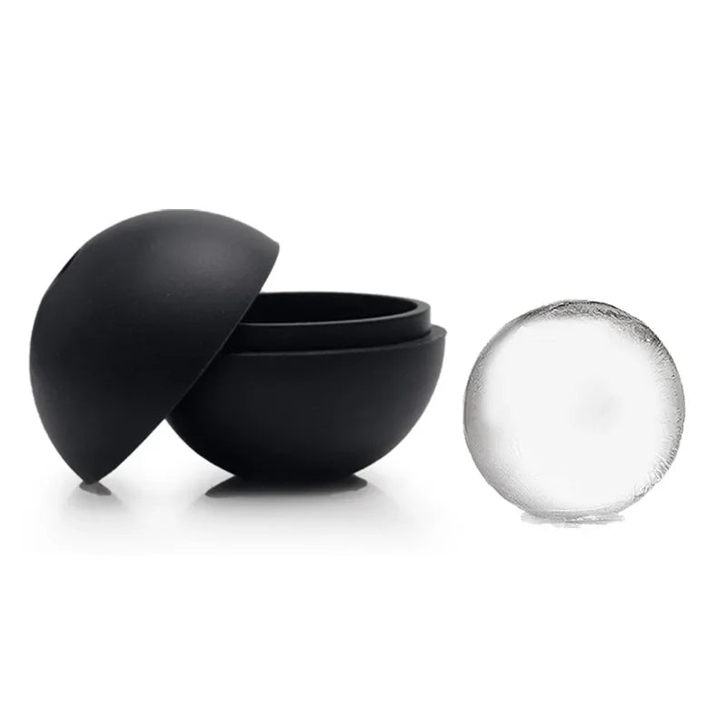 6cm Silicone Round Ice Mould Hockey for Whiskey Ice Cube Kitchen Round Mold Ball Chocolate Tray Ice Ball Tools Bar