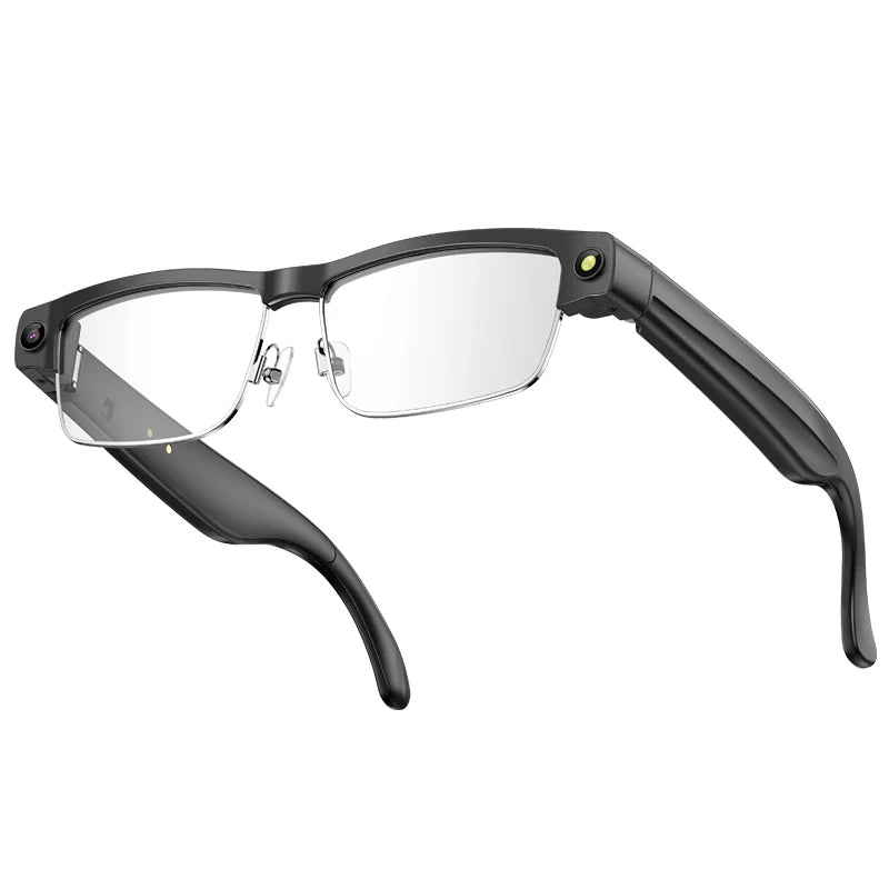 Smart AI Glasses With 8MP HD Camera Chat GPT Touch Sport Sunglasses Bluetooth Call Video Music Player Object Recognition