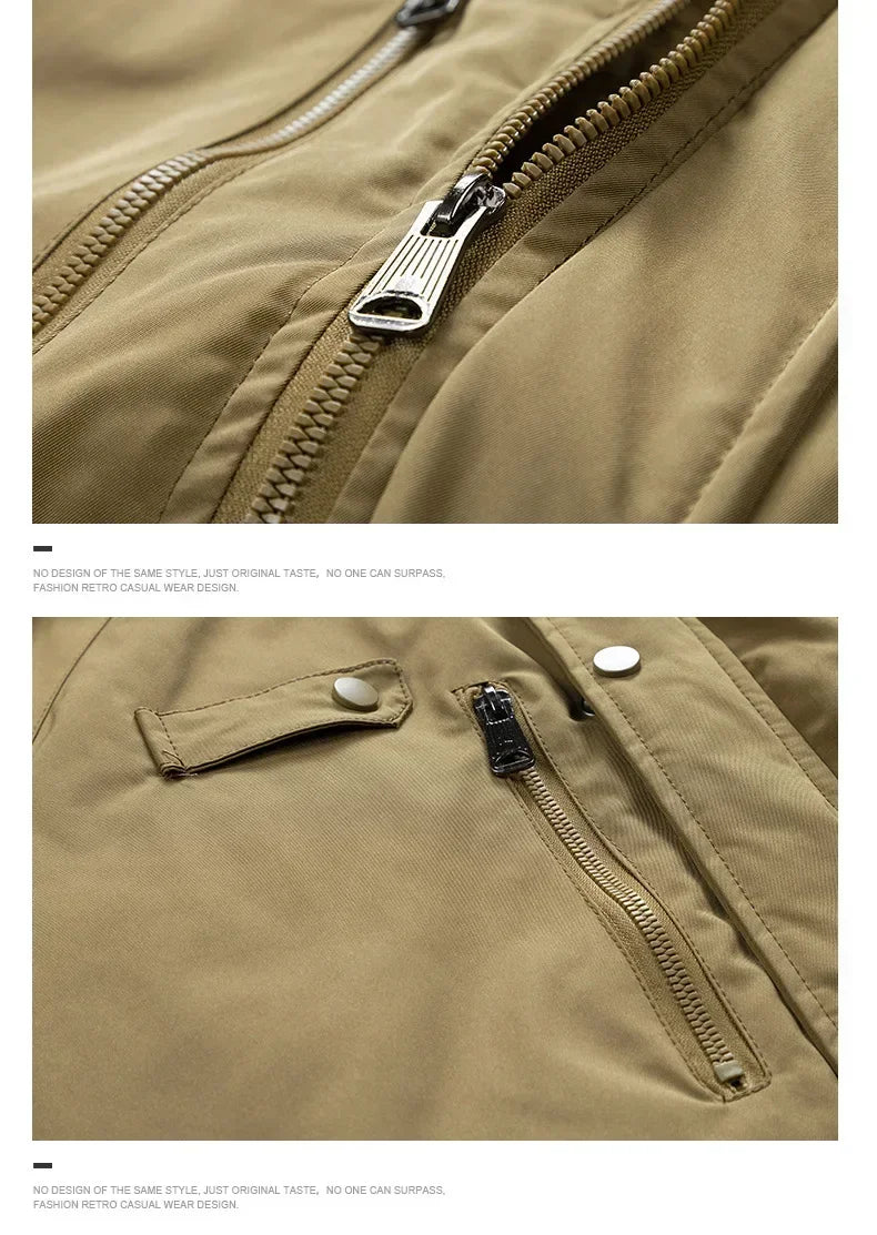 Windbreaker Parkas Coat Coldproof Cotton-padded Male Outerwear Winter Jacket Men Thicken Fleece Jackets Man Streetwear parkas