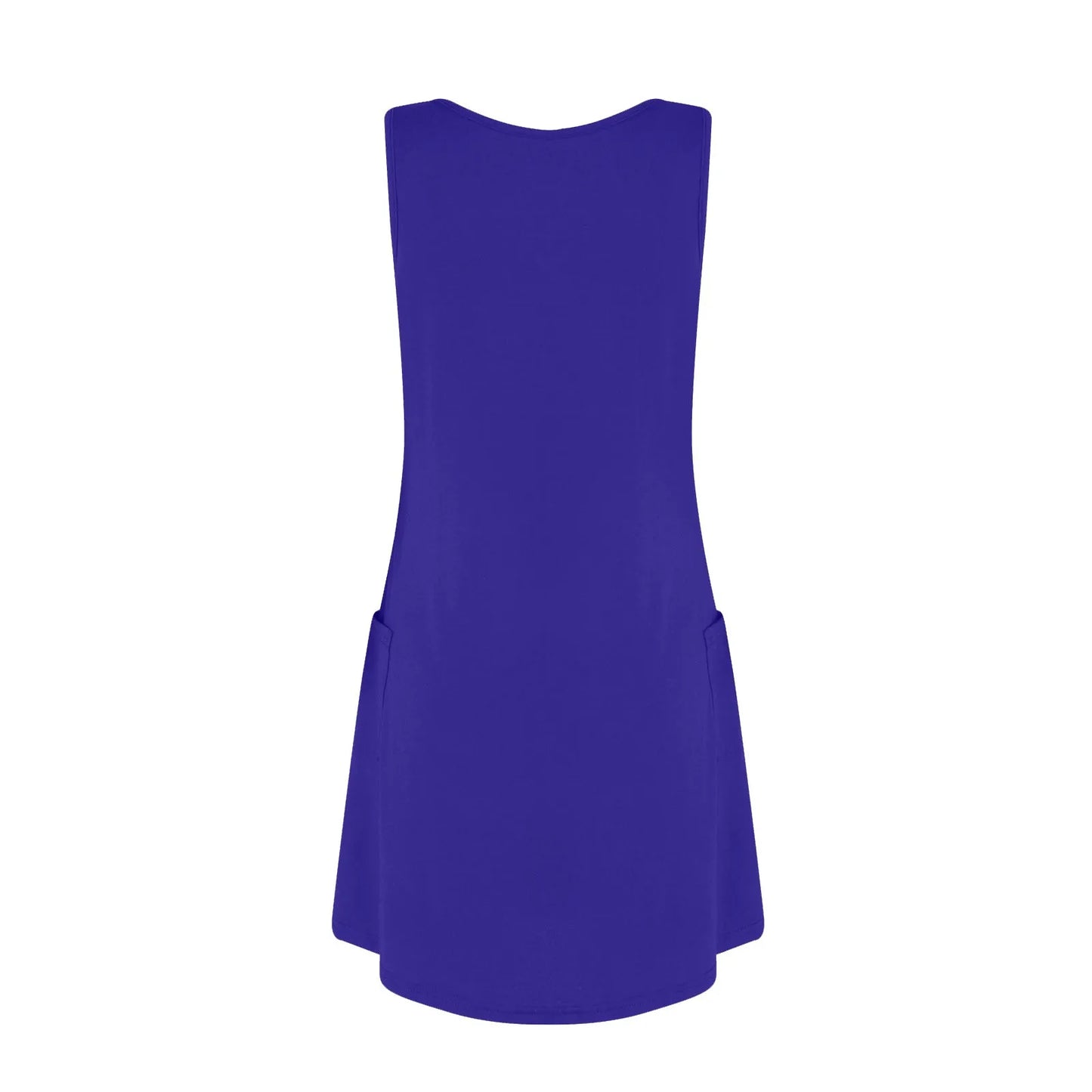 Women's Summer Casual Swing T-Shirt Dresses Beach Cover Up With Pockets Plus Size Loose T-shirt Dress vestidos largos