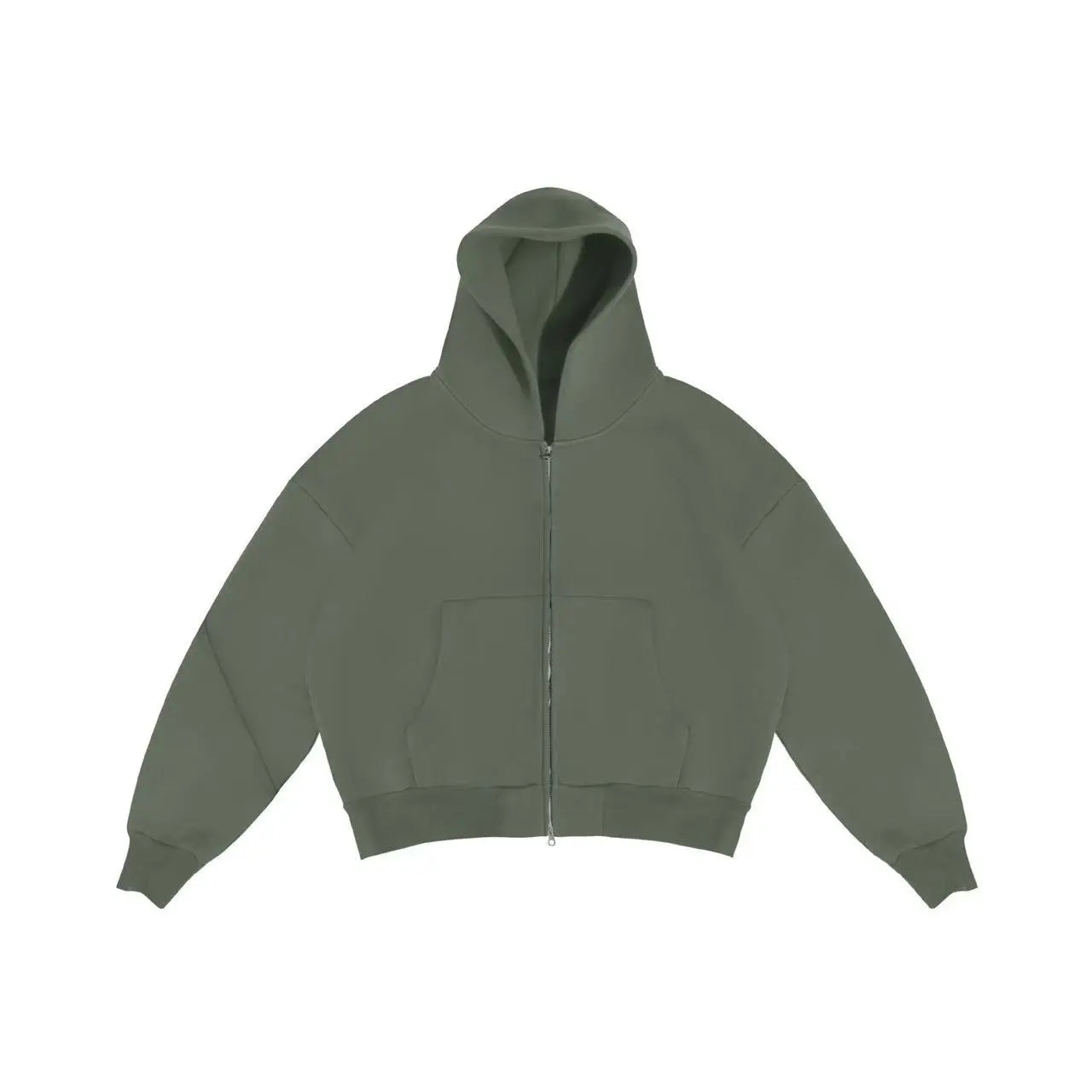 Korean Fashion Solid Color Sweatshirt Fleece Two-Piece Men's Y2K New Harajuku Casual Joker Straight Pants Couple Street Wear