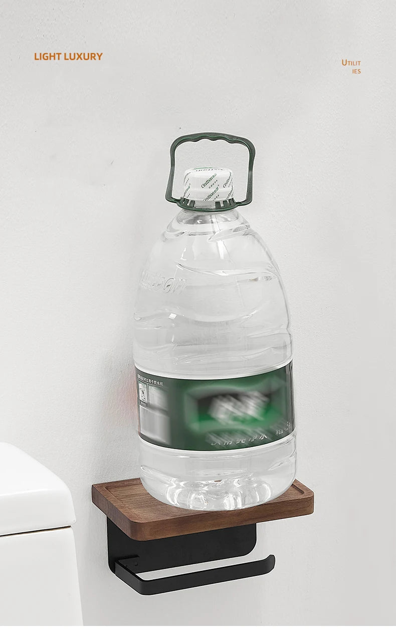 Toilet Tissue Roll Holders Wall Mount with Self Screw for Small Items,Tissue Holder for Bathroom Kitchen Bedroom