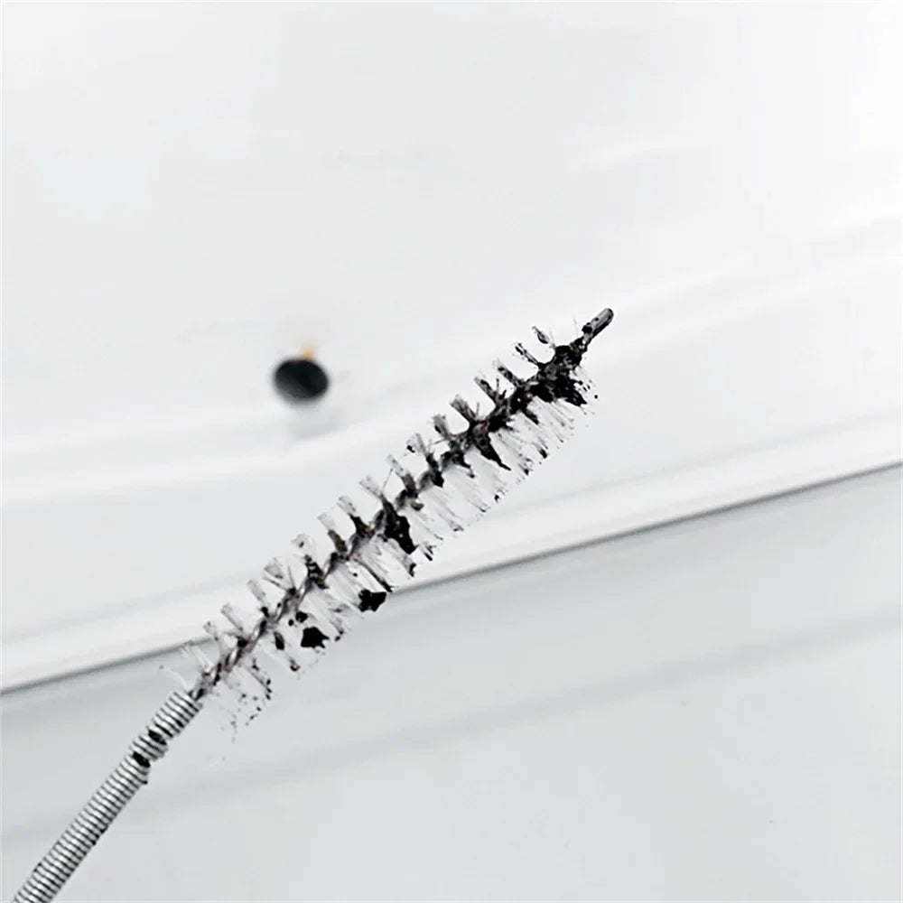 Refrigerator Drain Hole Desilter Cleaner Kit Kitchen Fridge Syringe Hose Dredge Drain Brush Unblocker Fridge Anti Clogging Kit