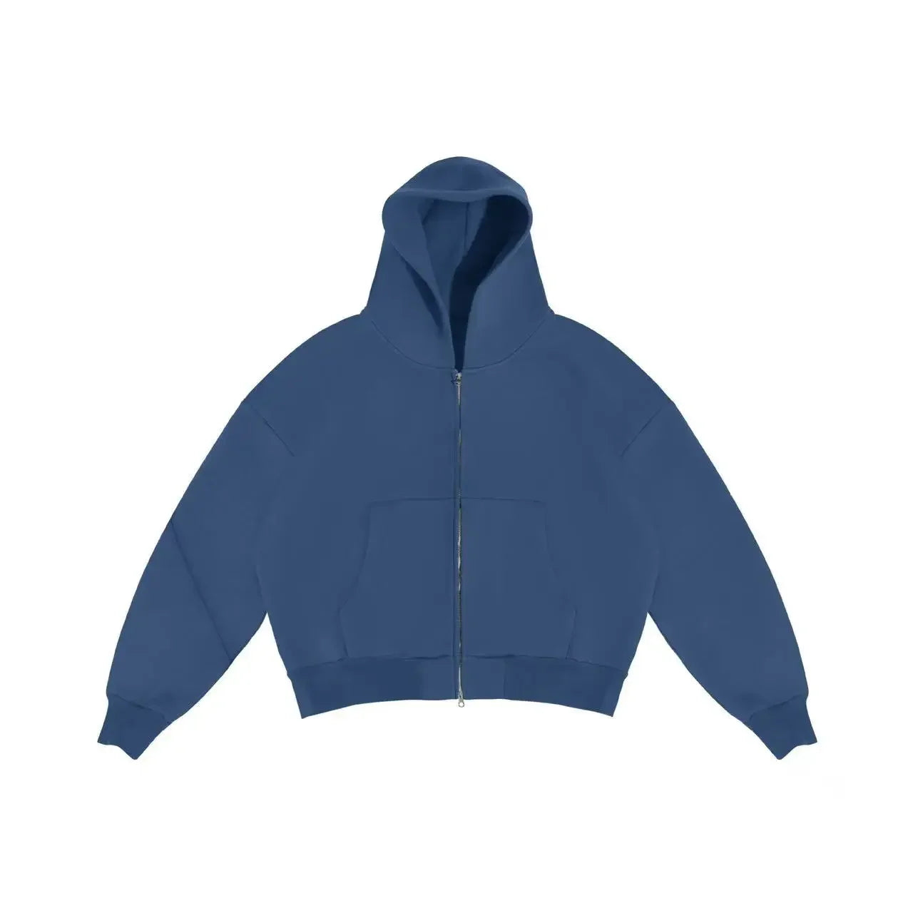 Korean Fashion Solid Color Sweatshirt Fleece Two-Piece Men's Y2K New Harajuku Casual Joker Straight Pants Couple Street Wear