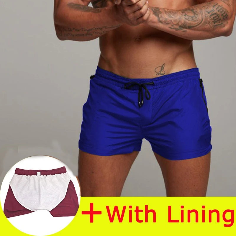 2025 Men Casual Shorts New Gyms Fitness Bodybuilding Shorts Mens Summer Casual Cool Short Pants Male Jogger Workout Beach