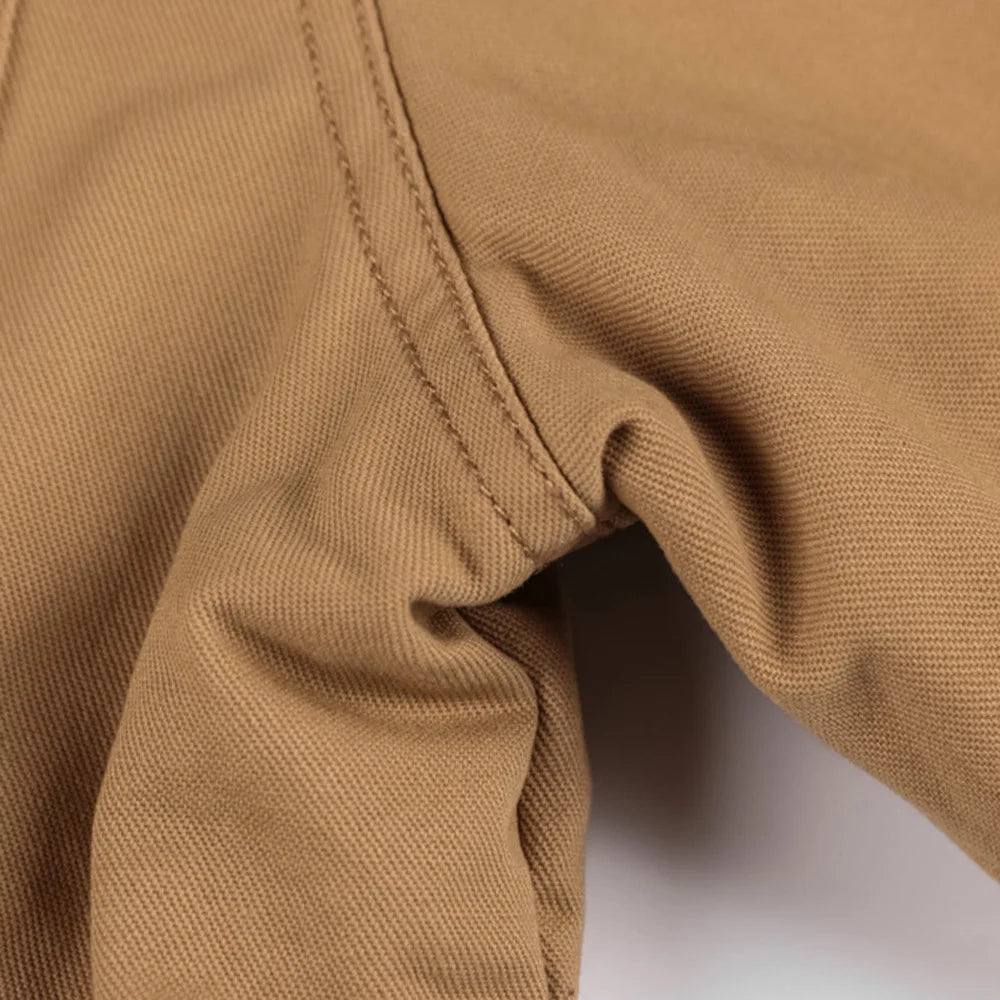 Men's Workwear, Autumn and Winter Thick Cold Resistant Jacket, Men's Casual Warm Loose Zipper Cardigan, Men's Jacket Jacket Jack