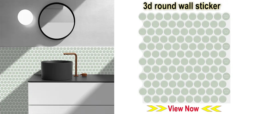 Vividtiles 10*10 Inc Light Grey Square Wall Tile Stickers Mosaic Vinyl 3d Effext Tiles DIY for Kitchen Bathroom Backsplash