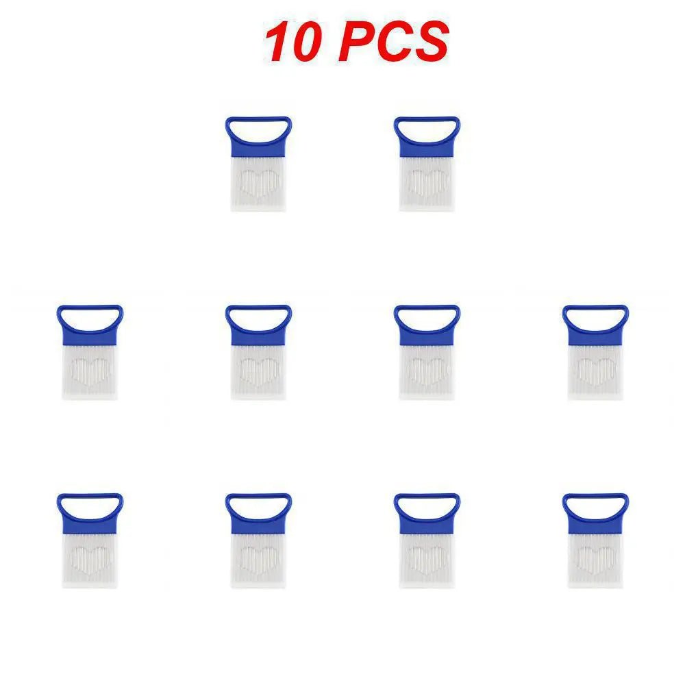 1~5PCS Stainless Steel Egg Slicer Cutter Cut Egg Device Grid For Vegetables Salads Potato Mushroom Tool Chopper Kitchen Chopper
