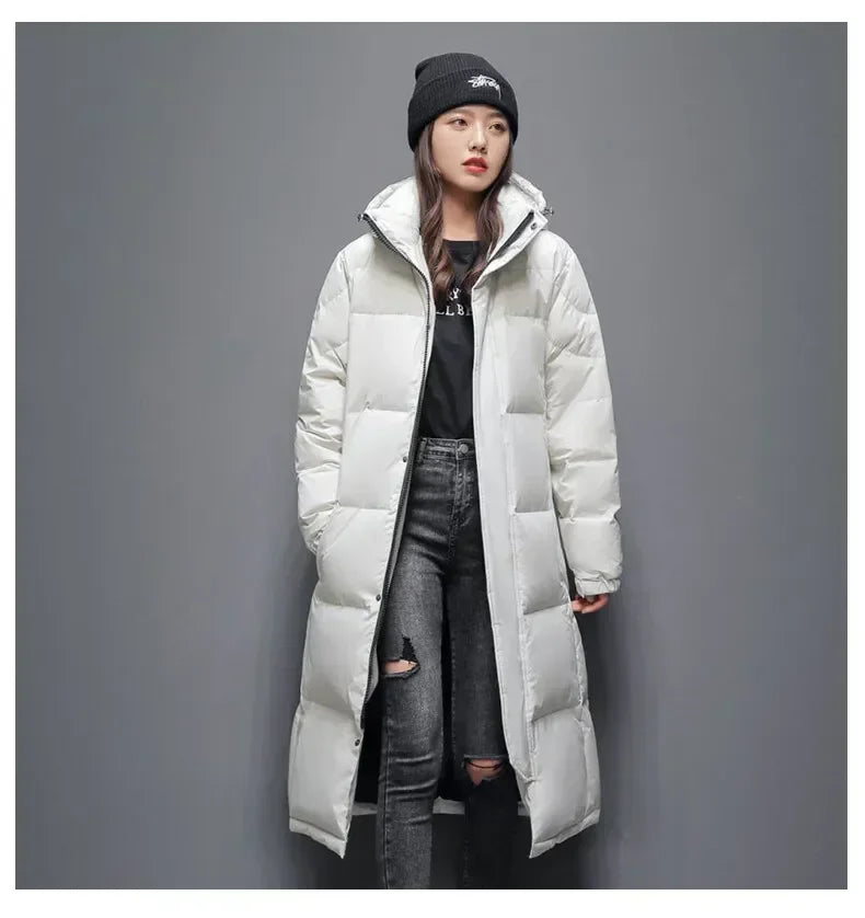 Men's Slim Cotton Long Coat High Quality Design Hot Casual Parka Men Clothes Unisex Outdoor Leisure Parka Cotton-Padded Parkas