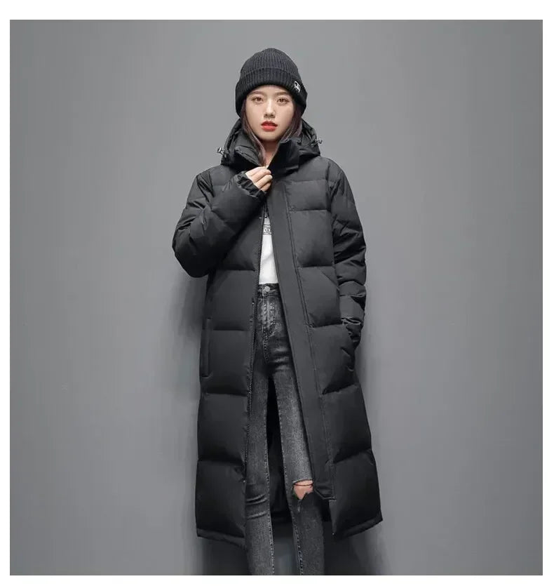 Men's Slim Cotton Long Coat High Quality Design Hot Casual Parka Men Clothes Unisex Outdoor Leisure Parka Cotton-Padded Parkas