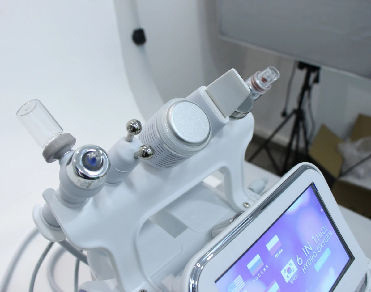 MEISIKANG Dermabrasion Small Bubble Facial Machine Hidrifting Face Cleaning Beauty Device with Trolley