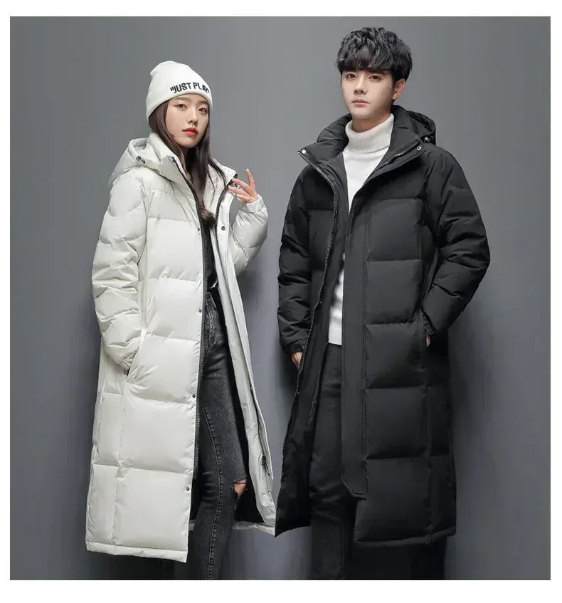 Men's Slim Cotton Long Coat High Quality Design Hot Casual Parka Men Clothes Unisex Outdoor Leisure Parka Cotton-Padded Parkas