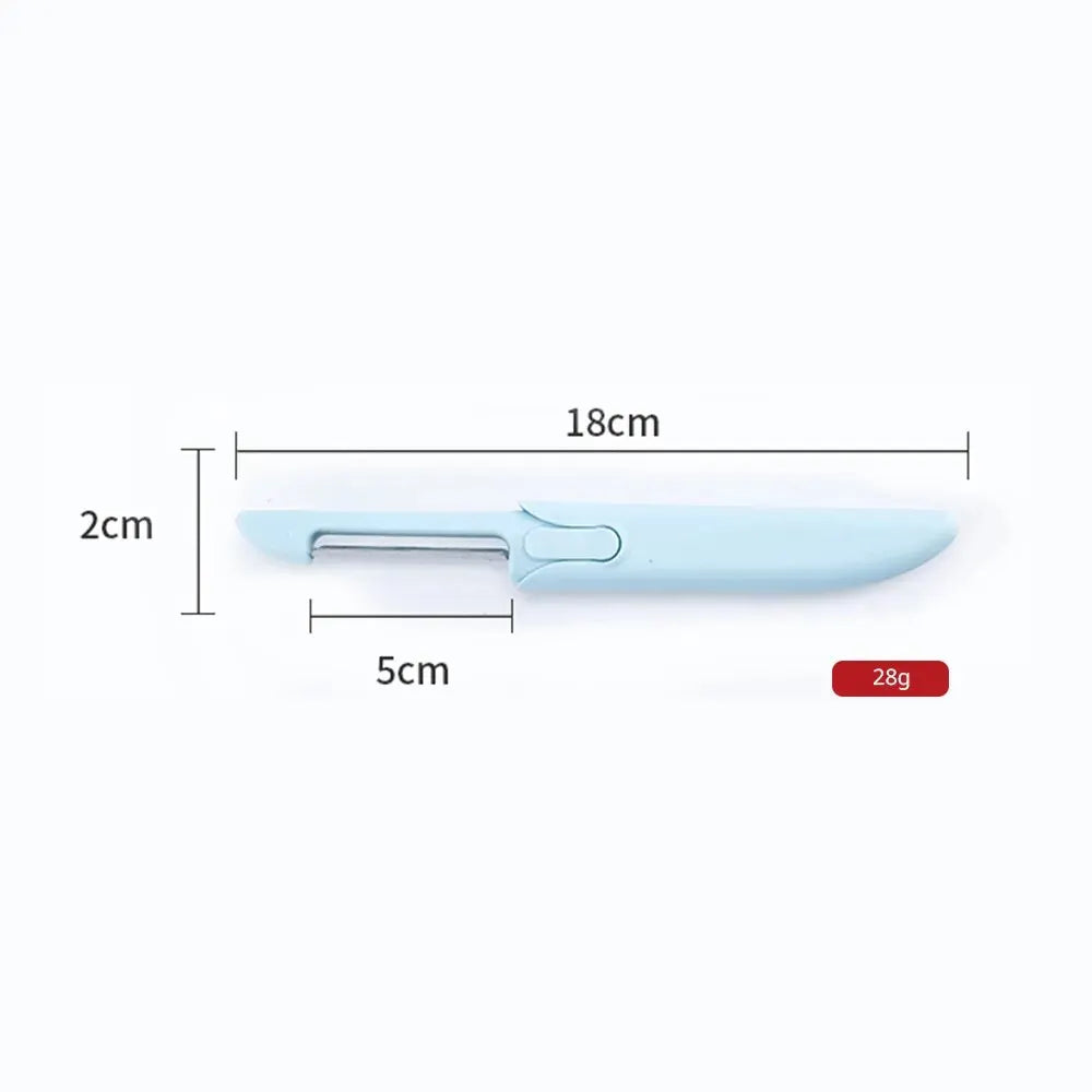 Two in One Peeler Stainless Steel Fruit Peeler Kitchen Knife Double Ended Melon Peeler Kitchen Cooking Tool