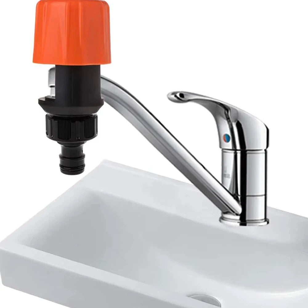 Faucet Universal Hose Connector Kitchen Quick Coupling Garden Watering Irrigation Water Pipe Adapter Reusable Connecting Pieces