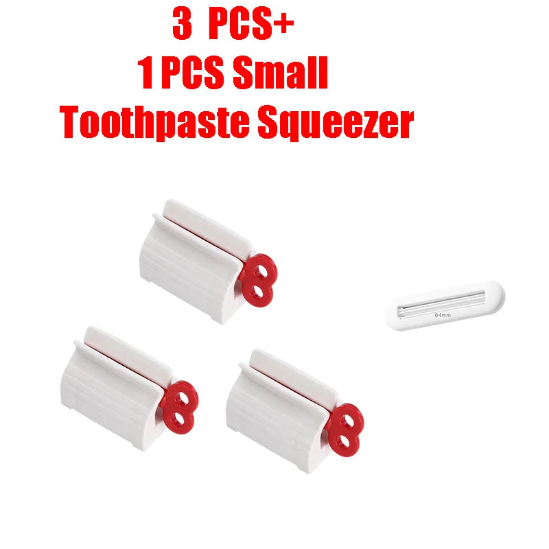 Toothpaste Tube Squeezer Efficient and Hassle-Free Cosmetics Press Facial Cleanser Rolling Squeezing Dispenser