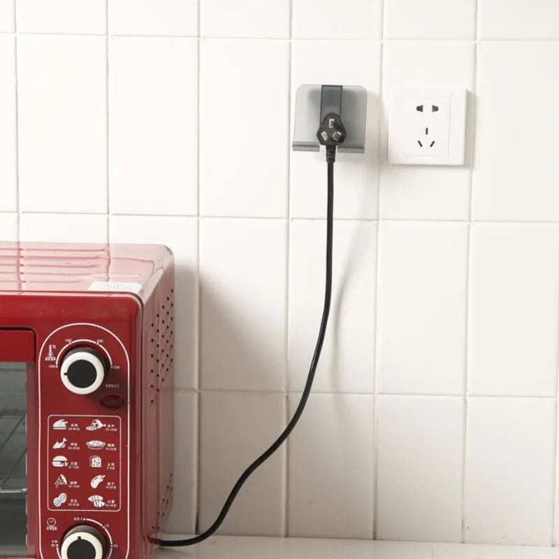 Plastic Wall-Mounted Mobile Phone Holder for Bathroom Sink and Kitchen Charging Support Bracket - Lazy Chasing Drama Phone Stand