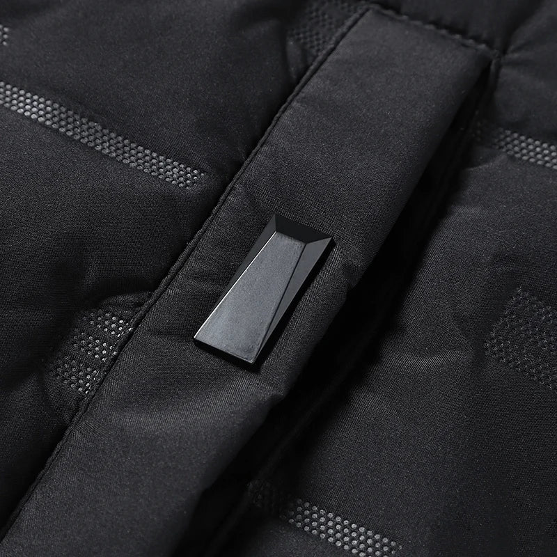Semir Down Jacket Men Three-Proof Lightweight Short Jacket New Winter 2024 Warm Solid Color Versatile Collar Top