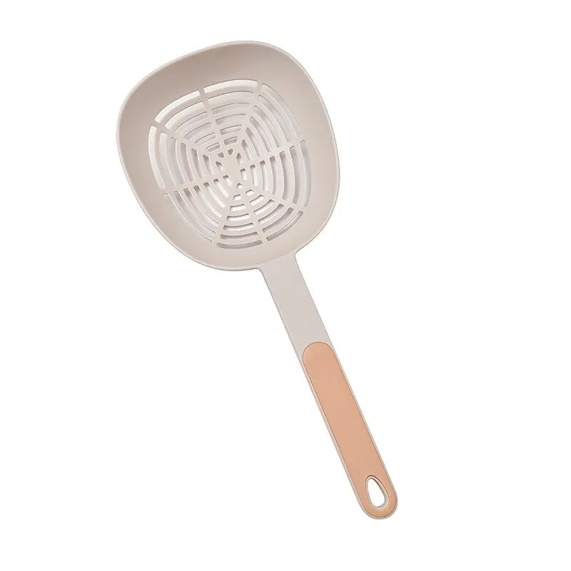 Leak Kitchen Pasta Spoon Fishing Dumplings Long Handle Food Grade High Temperature Resistant Spaghetti Large Funnel