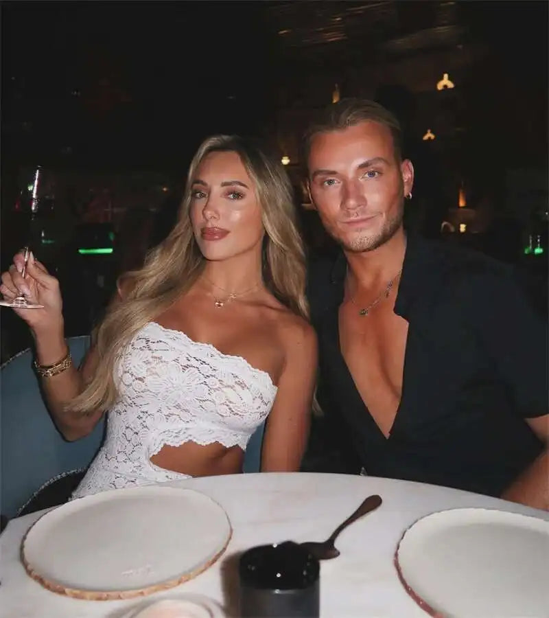 Blifanbo Backless Sexy Off-shoulder Maxi Dress Women Lace Sleeveless Strapless Hollow Out Skinny Club Party Long Dress Elegant