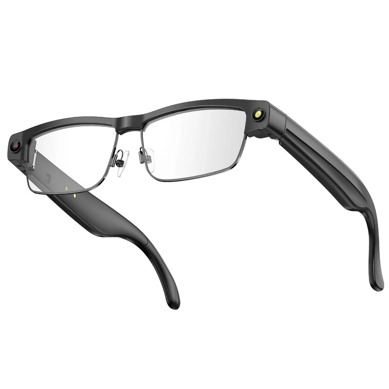 Smart AI Glasses With 8MP HD Camera Chat GPT Touch Sport Sunglasses Bluetooth Call Video Music Player Object Recognition