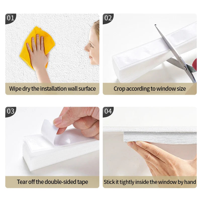1pc Self-Adhesive Curtains Non-Woven Pleated Blinds Folding Curtains For Kitchen Balcony Bedroom Shades Blackout Curtains