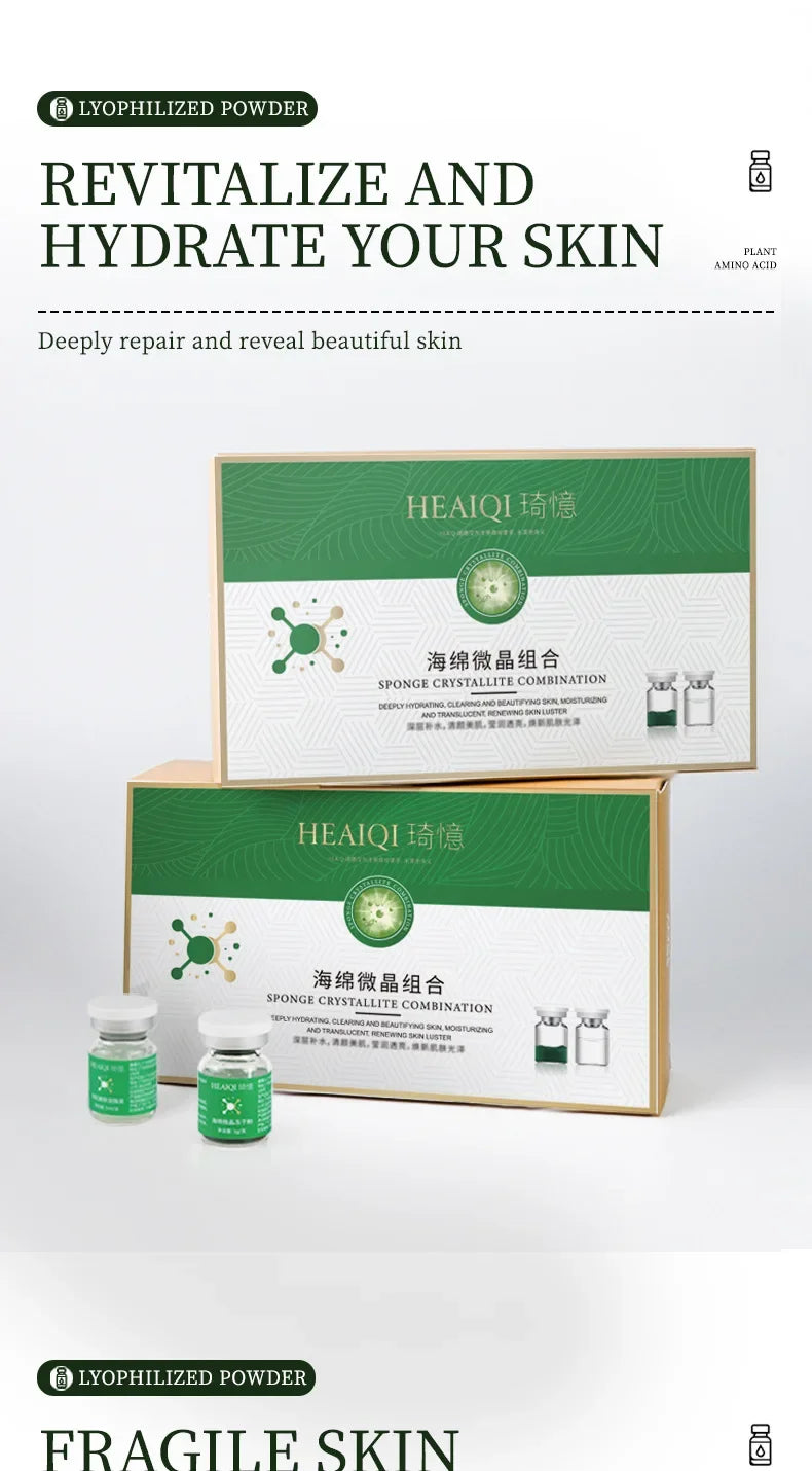 70% Pure Natural Sponge Freeze-Dried Powder Repair Facial Skin Acne Clean Pores Whiten Brighten Anti-Aging Seaweed Bone SkinCare