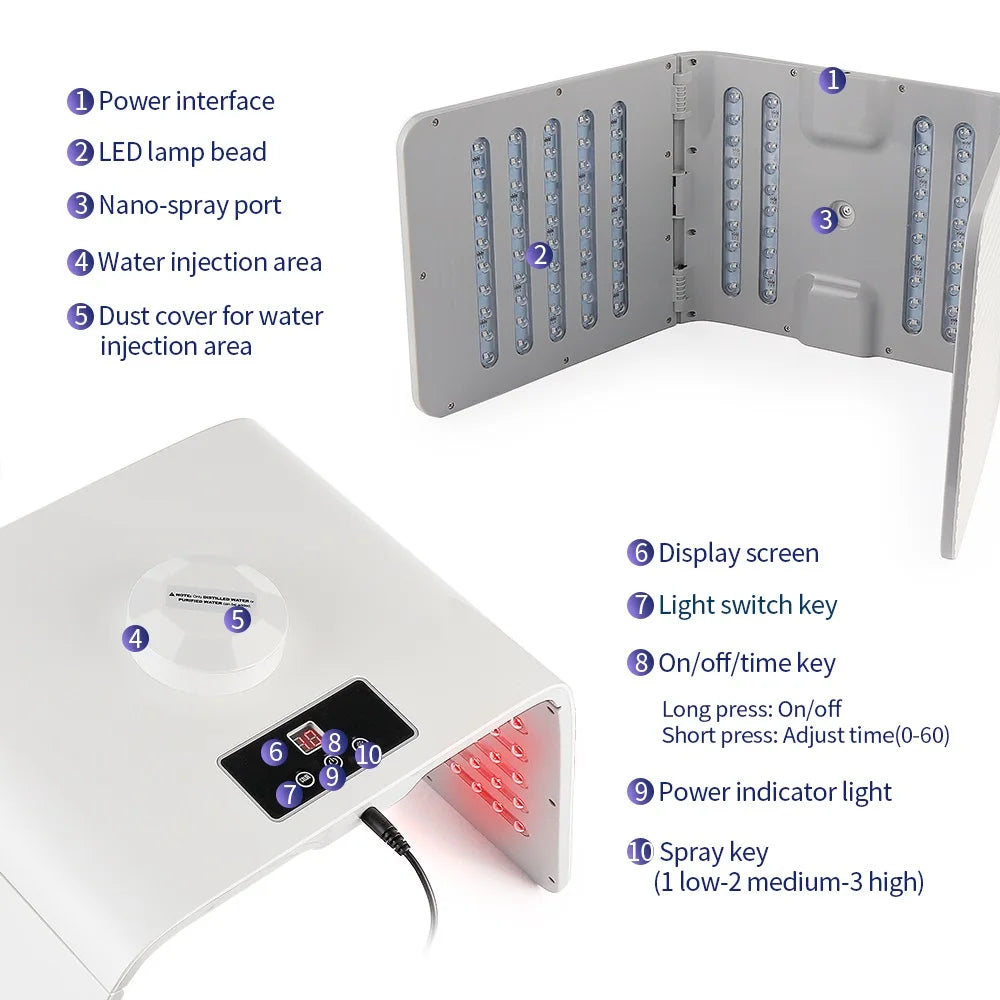 Foreverlily Facial Beauty Massager Skin Lifting Brightening Body Machine