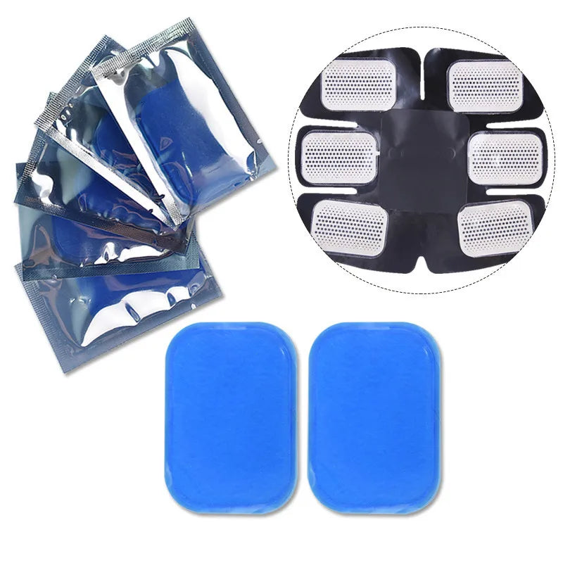 Gel Pads for EMS Neck Massager Replaceable Muscle Massager Sticker Gels Muscle Stimulator Sticker Physiotherapy Accessories