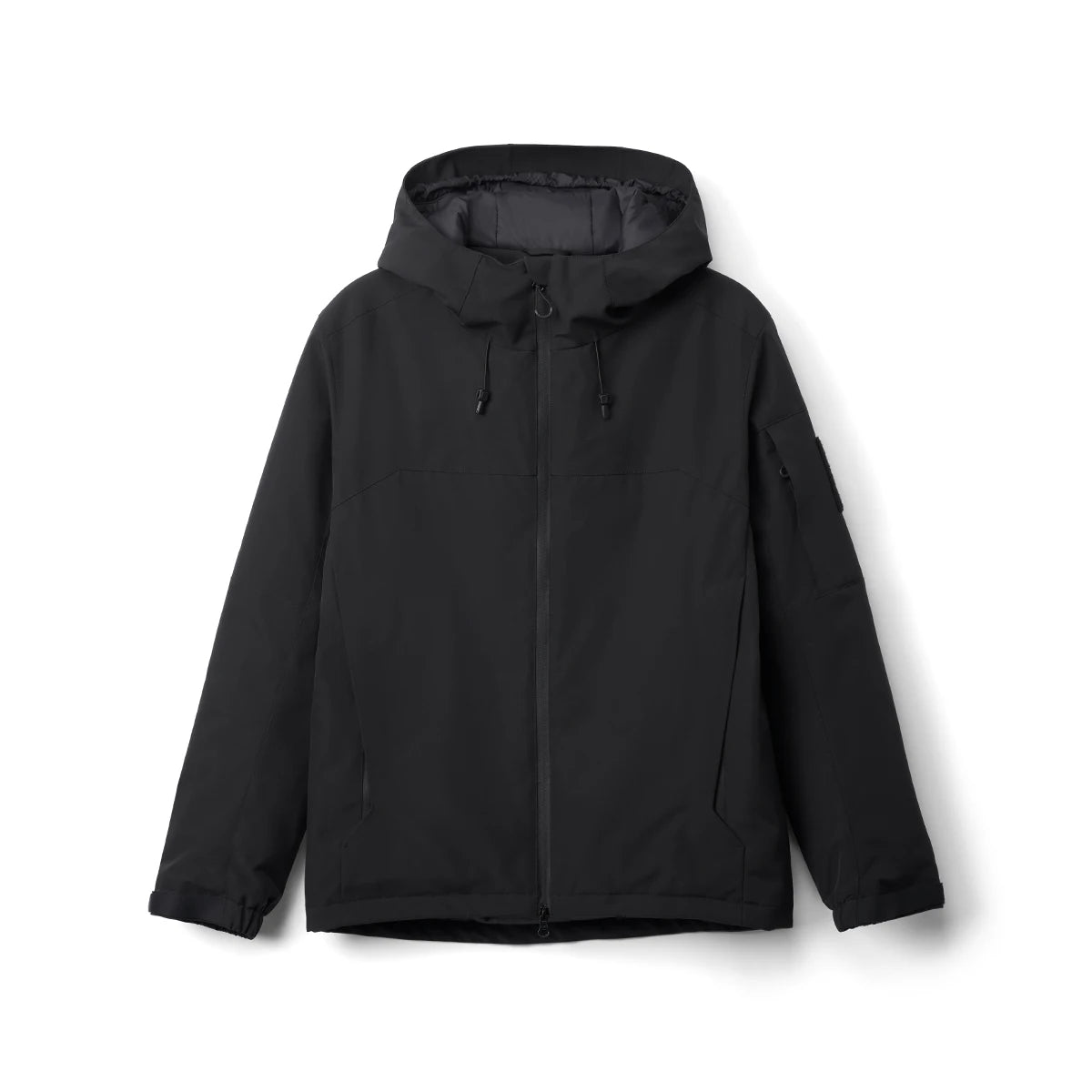 SIMWOOD 2024 Winter New Regular Fit Water-Resistant, Windproof Shell Men’s Winter Jacket with Hood Outdoor Coats