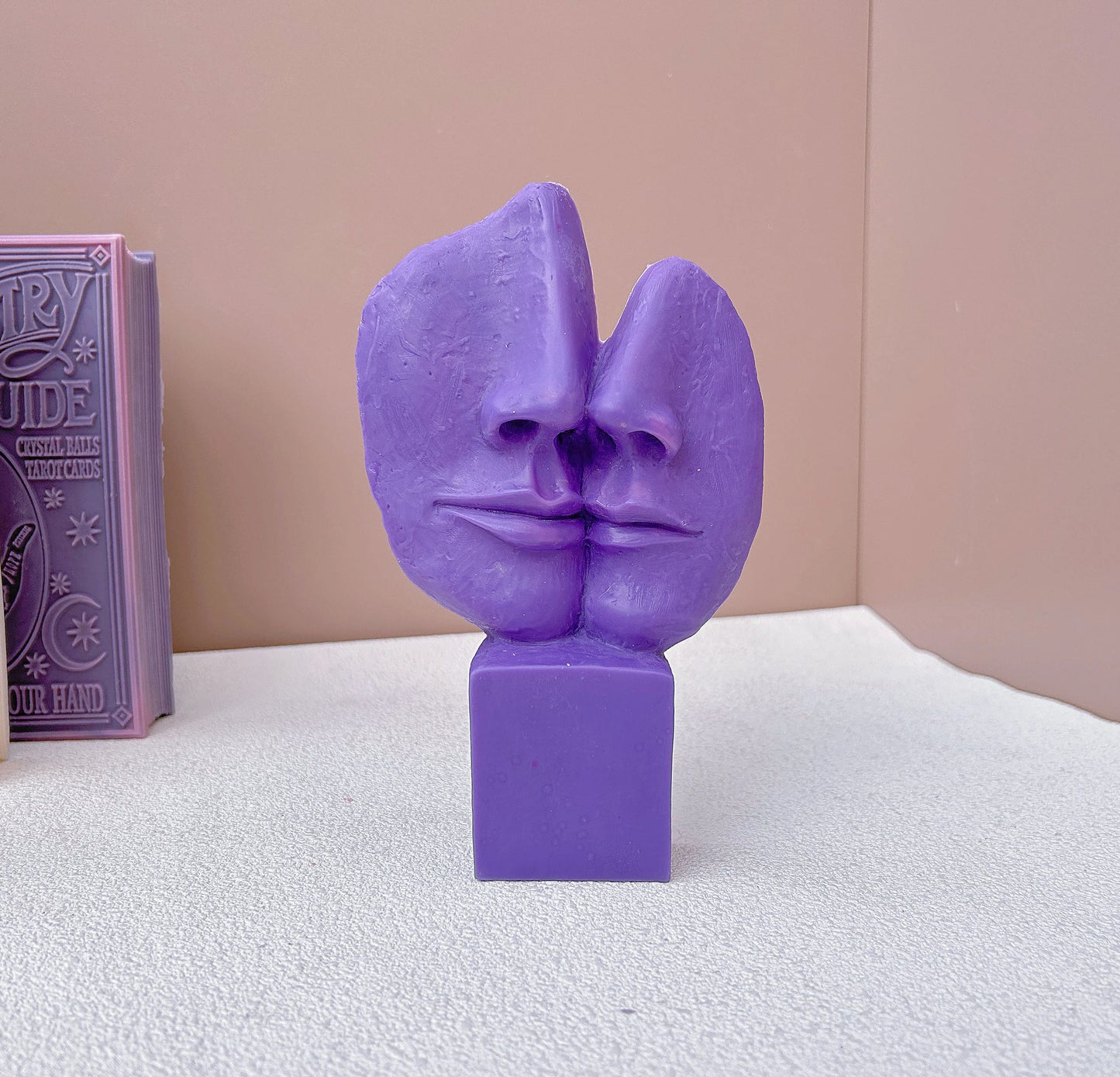 DIY Art Facial Candle Silicone Mold 3D Abstract Facial Silicone Candle Mold Handmade Gypsum Soap Festival Party Home Decoration