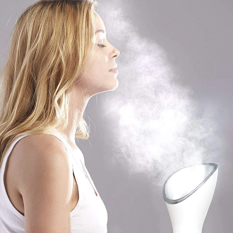 Face Steamer Machine Spa Sprayer Sauna Facial Humidifier Skin Care Facial Vaporizer Vapeur Visage Nebulizador Limpiador Digester