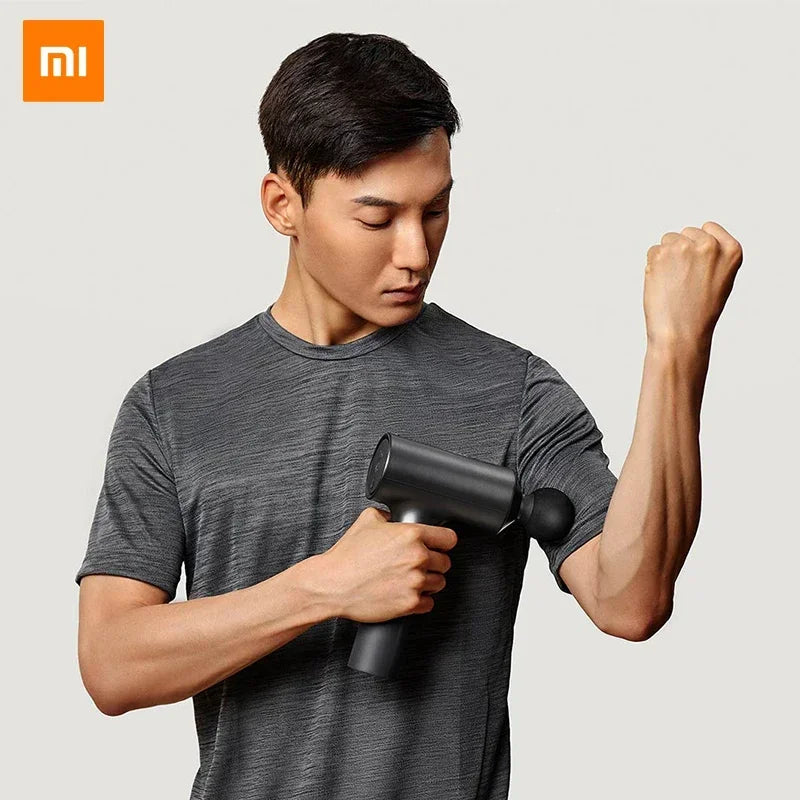 Xiaomi Mijia Massage Gun Electric Neck Massager Smart Hit Fascia Gun For Body Massage Relaxation Fitness Muscle Pain Relief