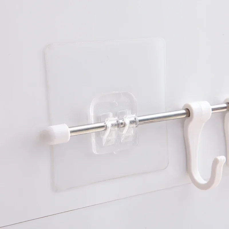 20/1pcs Multi-Purpose Hook Self Adhesive Strong Sticker Hooks Wall Hanging Holder Hook for Kitchen Bathroom Organizer Shelf Hook