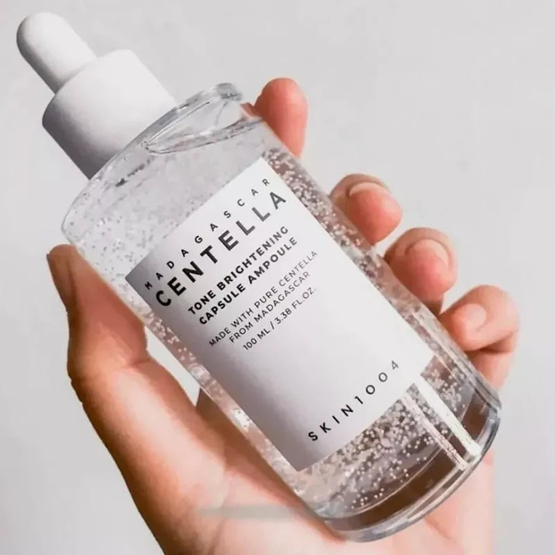 Korean Centella Brightening Toner Gel Facial Cleanser Ampoule Moisturizing Face Serum and Cream Skincare Original Products Set