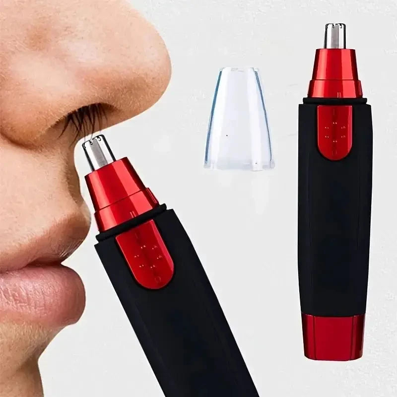 Cordless Nose And Ear Hair Trimmer For Painless Facial And Eyebrow Grooming, Nose And Ear Cleaning Trimmer Razor