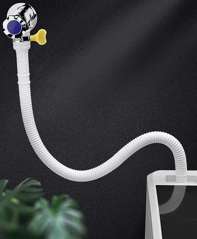1-4M White Drain Hose Pipe Inlet Hoses Extension Drainpipe Tube for Air Conditioner Washing Maching Kitchen Faucet Accessories